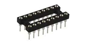 18P Pin DIP Entegre Soketi Geniş Tip (600 mil) Hassas Temaslı Konnektör - Seyyar Elektronik