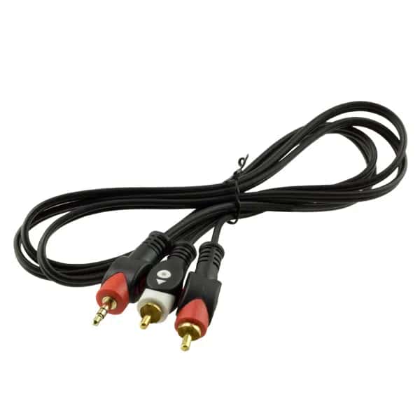 2RCA-3.5 Mm Stereo Erkek 1.5 Metre Kablo - Seyyar Elektronik