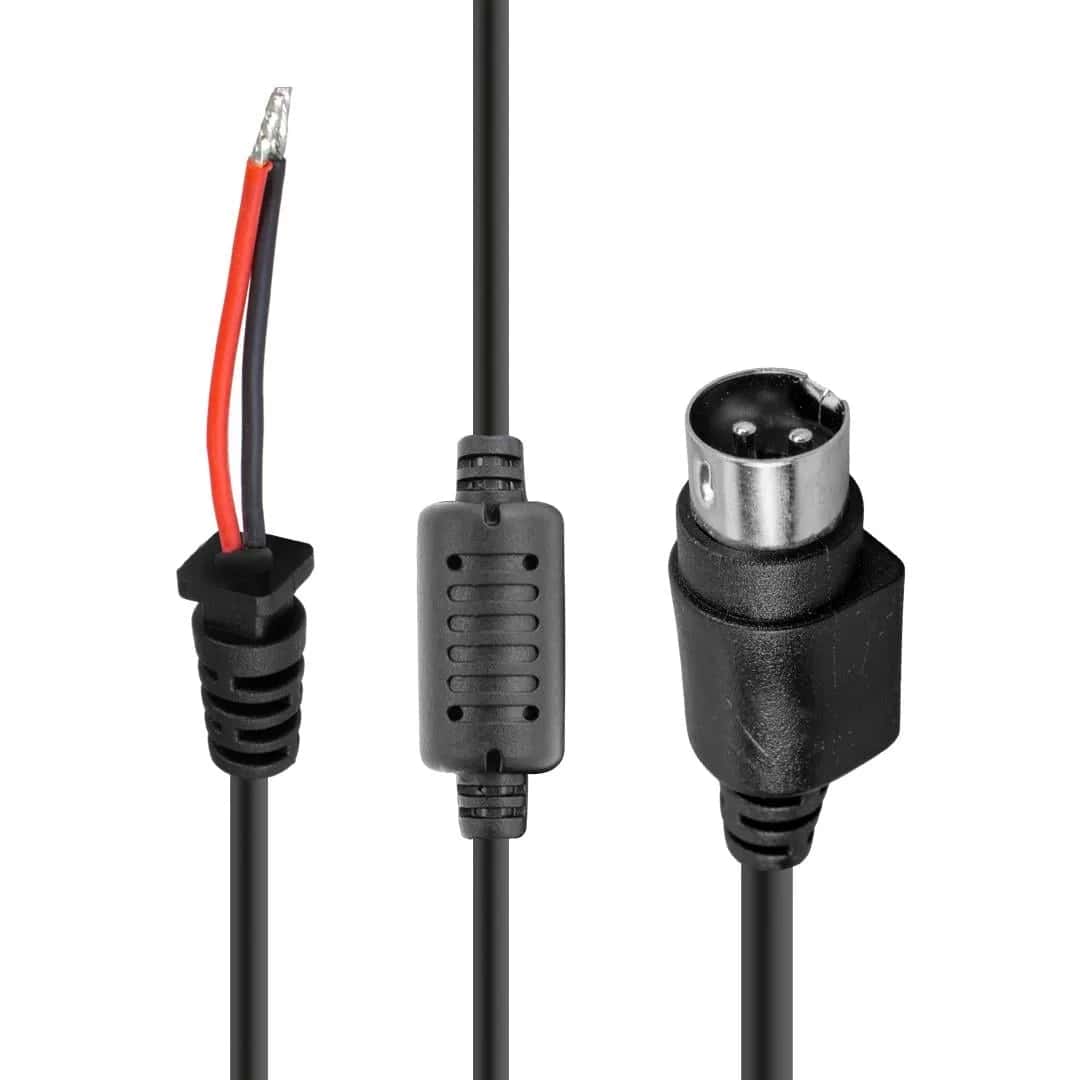 Dc Kablo 1.5 Metre 3 Pin'li Erkek - Seyyar Elektronik