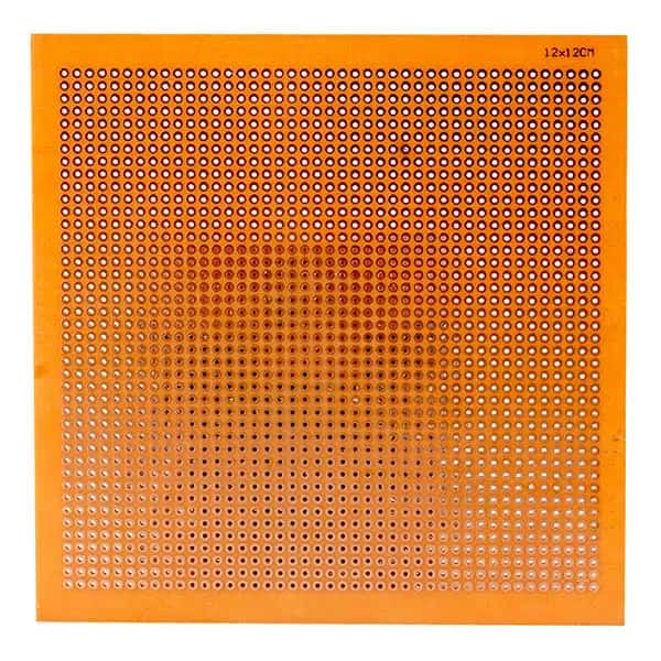 Delikli Plaket 120x120 Mm - Seyyar Elektronik