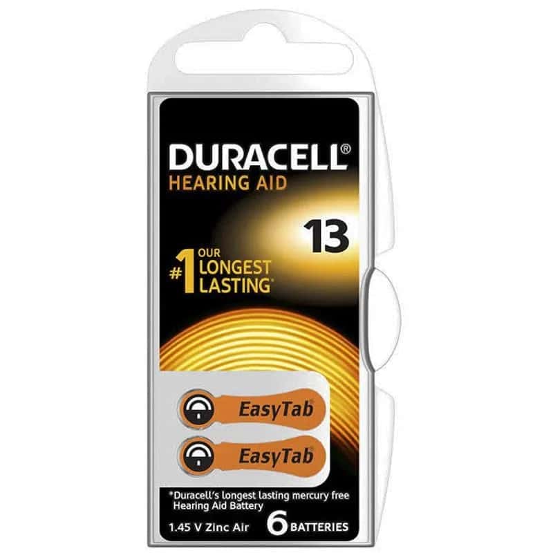 Duracell 13 No Kulaklık Pili (6'lı Paket) - Seyyar Elektronik