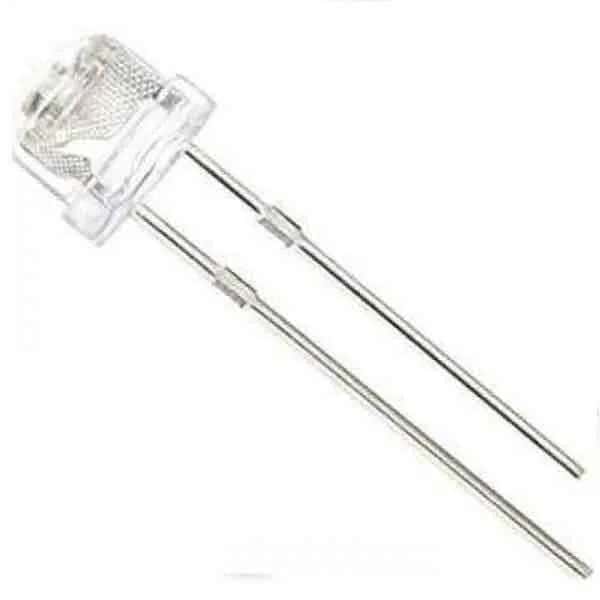 Halmet Mantar Led 4.8mm Soğuk Beyaz - Seyyar Elektronik