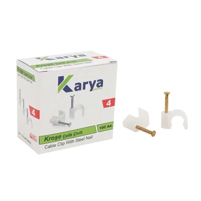 Karya Kroşe 4 Numara (100'lü Paket) - Seyyar Elektronik
