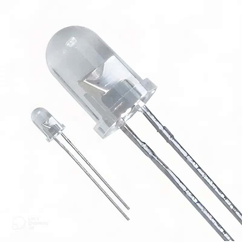 Led Yeşil 5 Mm Mercekli - Seyyar Elektronik