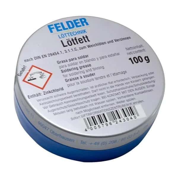 Lehim Pastası Lötfett 100 Gr. - Seyyar Elektronik