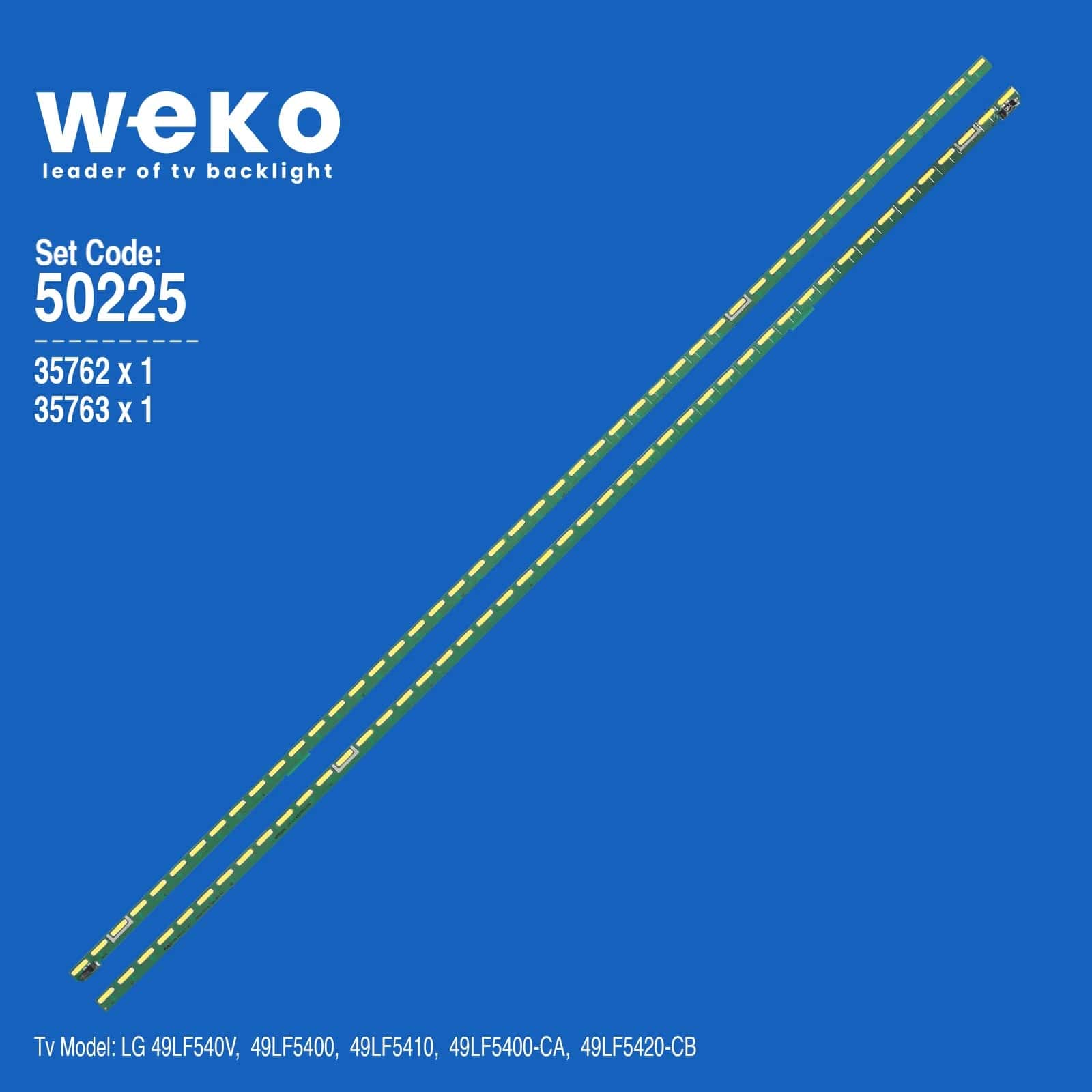 Lg 49LF540V 49'' inç 2 Adet Tv Led Bar - Seyyar Elektronik