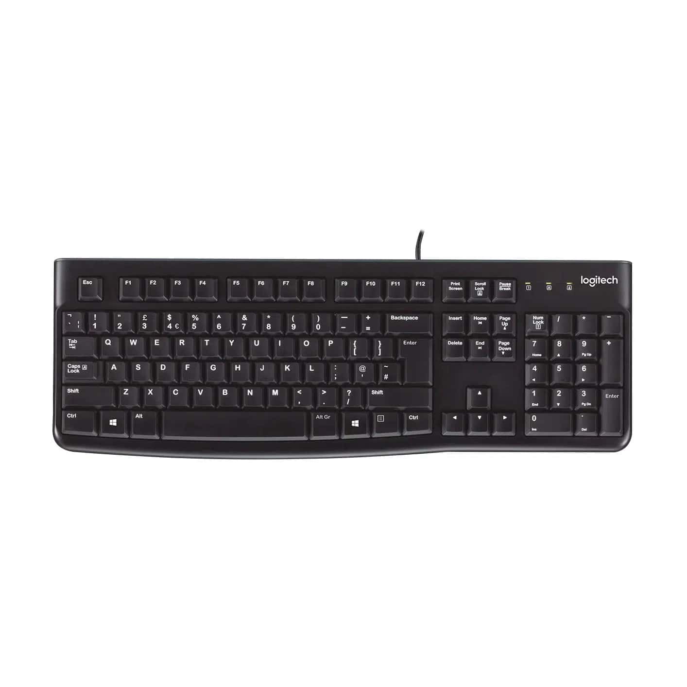 Logitech K120 Kablolu Q Klavye - Seyyar Elektronik