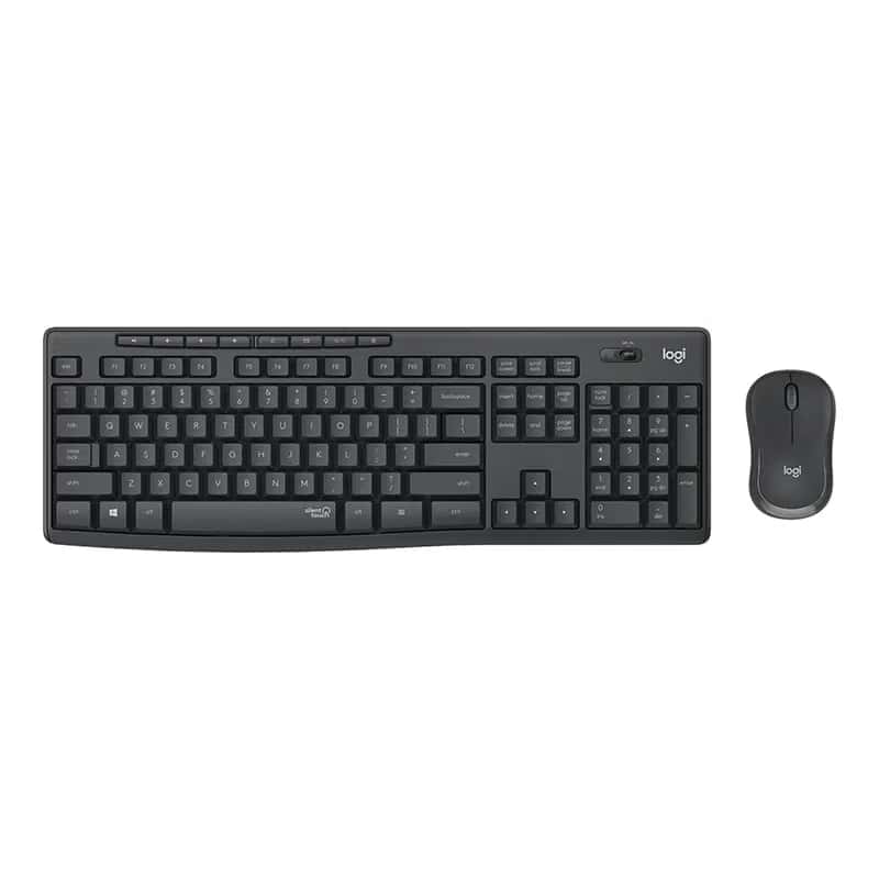 Logitech MK295 Q Tr Siyah Kablosuz Klavye Mouse Set - Seyyar Elektronik