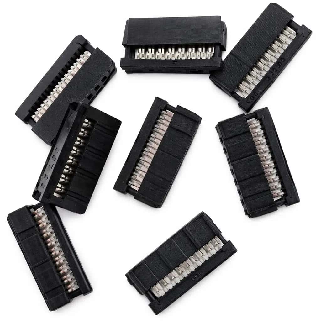 P10 Led Data Uç (16\'lı IDC Dişi Soket) - Seyyar Elektronik