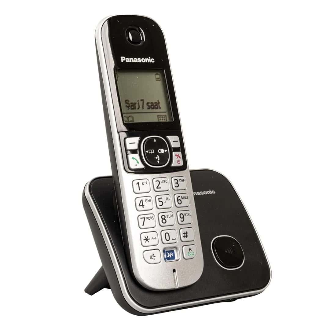 Panasonic KX-TG6811 Dect Telsiz Telefon Siyah - Seyyar Elektronik