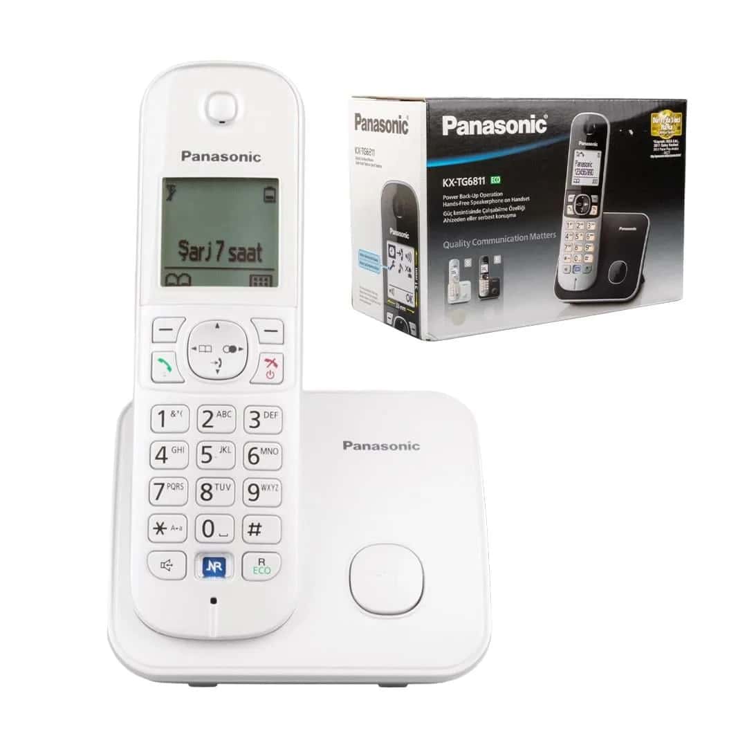 Panasonic KX-TG6811 Gri Dect Telsiz Telefon - Seyyar Elektronik