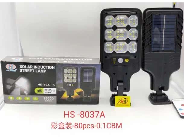 PowerMaster HS-8037A Solar İndiksiyon Sokak Lambası - Seyyar Elektronik