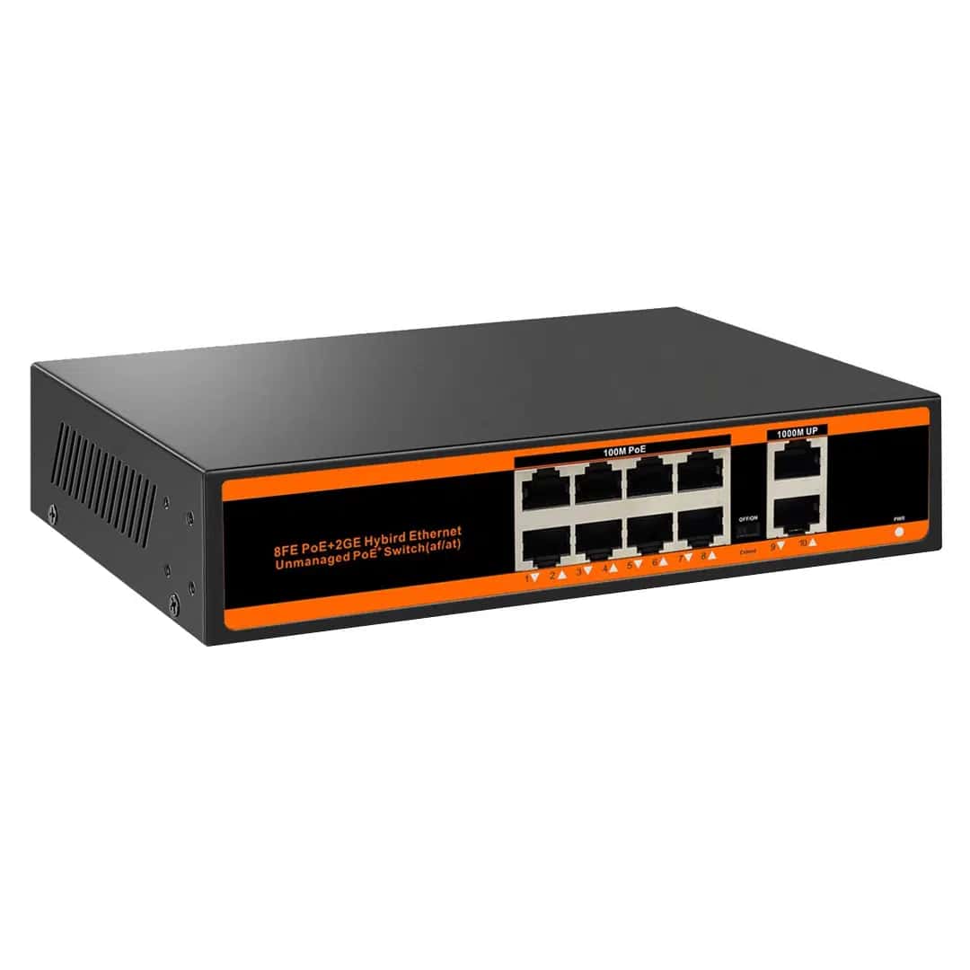 PowerMaster PM-25011 8 Port Gigabit PoE Switch - Seyyar Elektronik