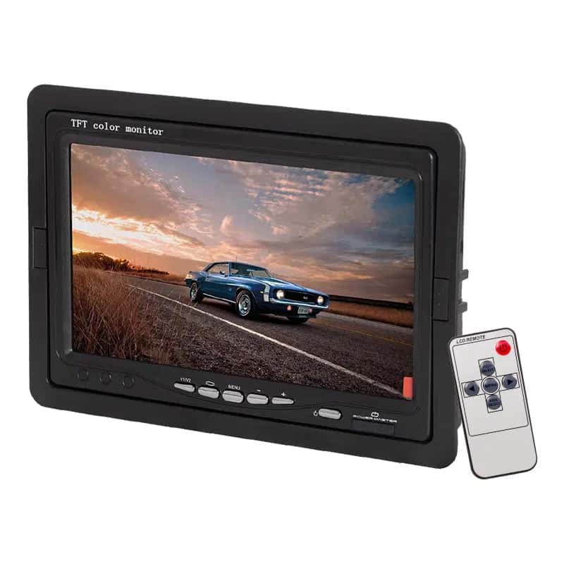 Powermaster PM-6592 7\'\' Tetiklemeli TFT-Led Monitör - Seyyar Elektronik