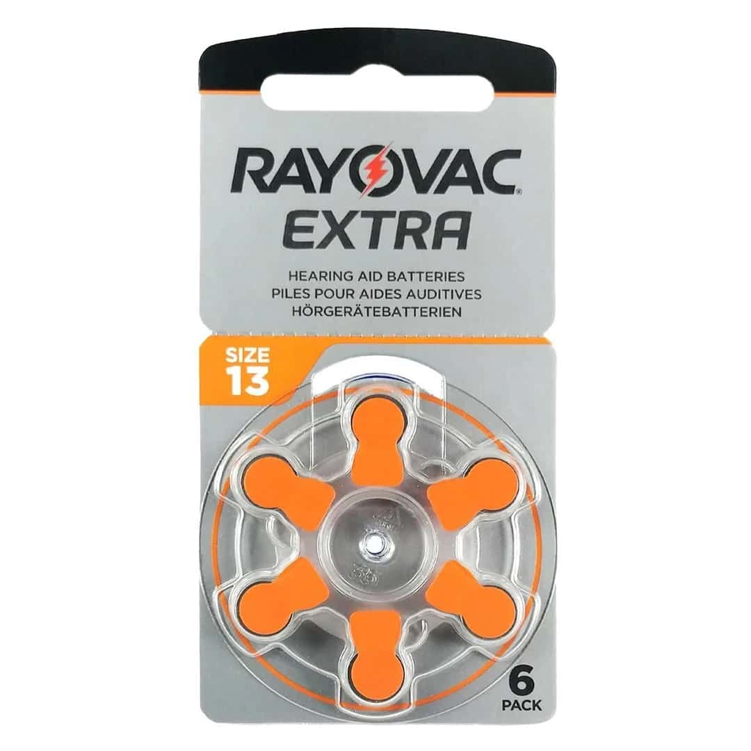 Rayovac 13 Numara Kulaklık Pili 6'lı Paket - Seyyar Elektronik