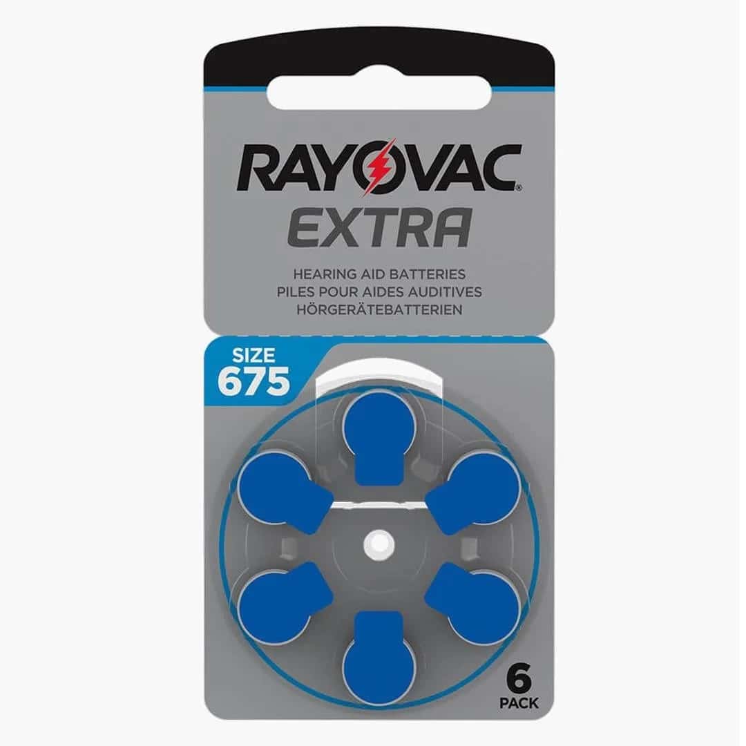 Rayovac 675 Numara Kulaklık Pili 6'lı Paket - Seyyar Elektronik