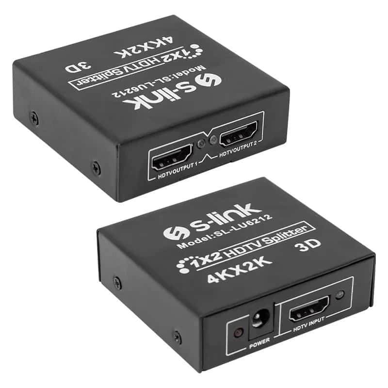 S-Link SL-LU6212 2 Port 4K-2K HDMI Dağıtıcı - Seyyar Elektronik