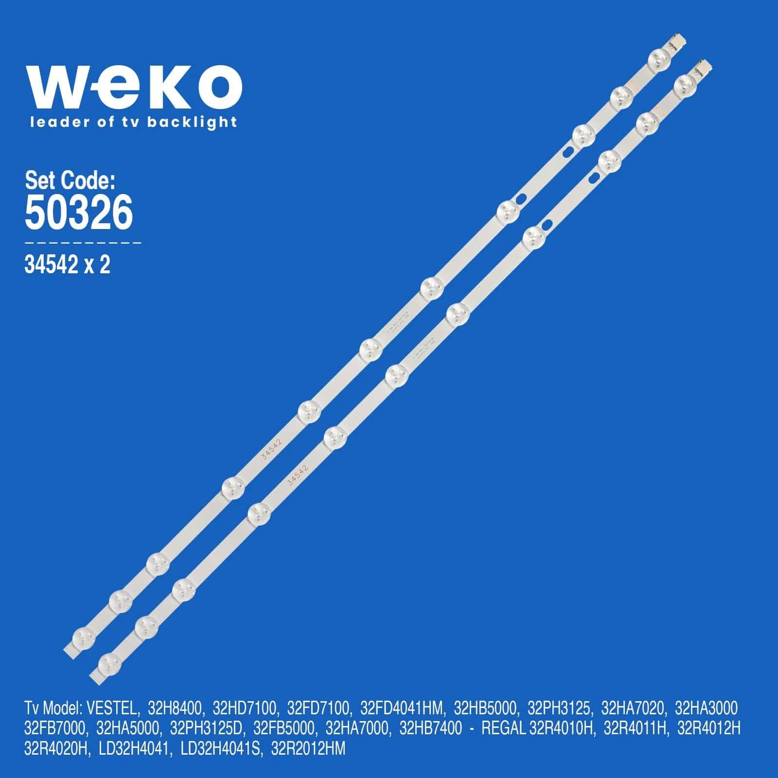 Seg 323SD6100 32'' inç 2 Adet Tv Led Bar - Seyyar Elektronik