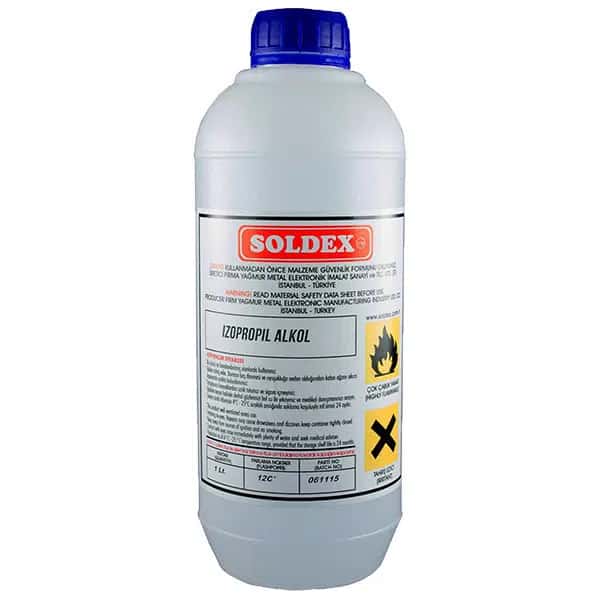 Soldex Izopropil 1 Lt. Alkol - Seyyar Elektronik