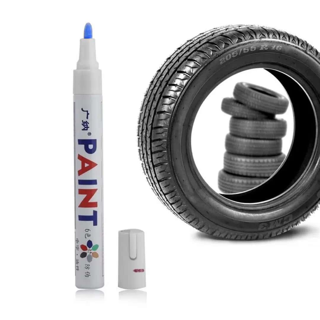 Sunup M101 Mavi Araç Motosiklet Lastik Boya Kalemi - Seyyar Elektronik