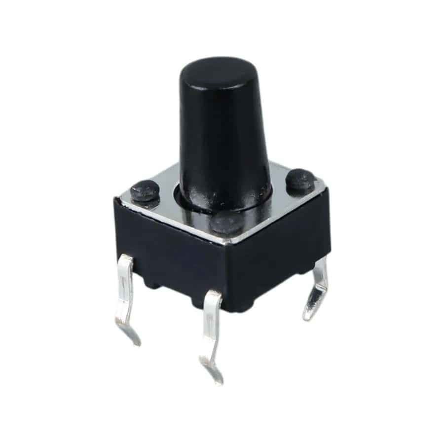Tact Switch (C-9 Buton) 6X6X5Mm (Ic-200) - Seyyar Elektronik