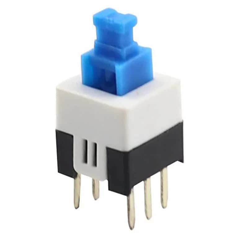 Tactile Push Buton Switch 8x8 Mm 6 Bacaklı - Seyyar Elektronik