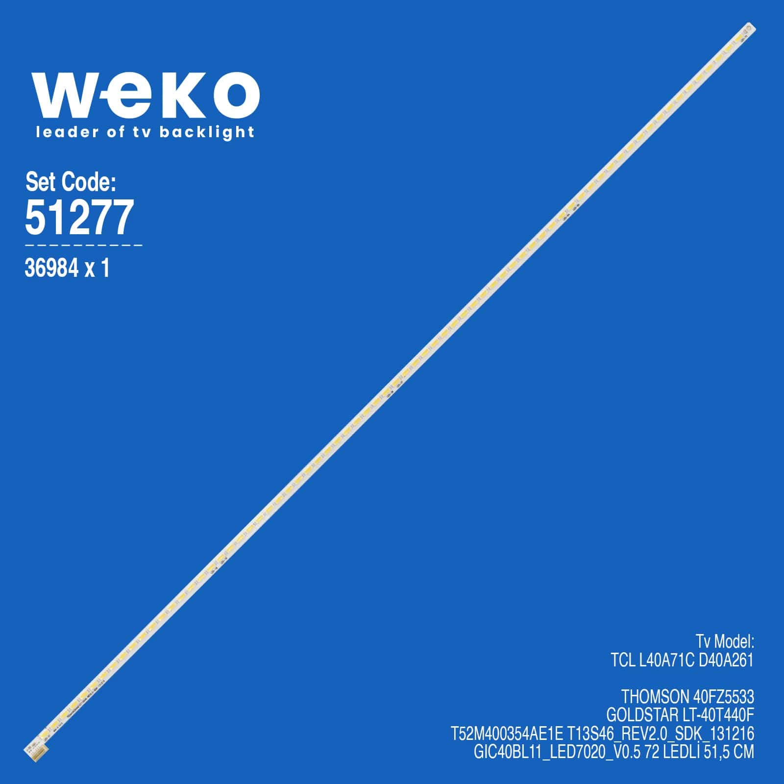 Thomson 40FZ5533 40'' 1 Adet Tv Led Bar - Seyyar Elektronik