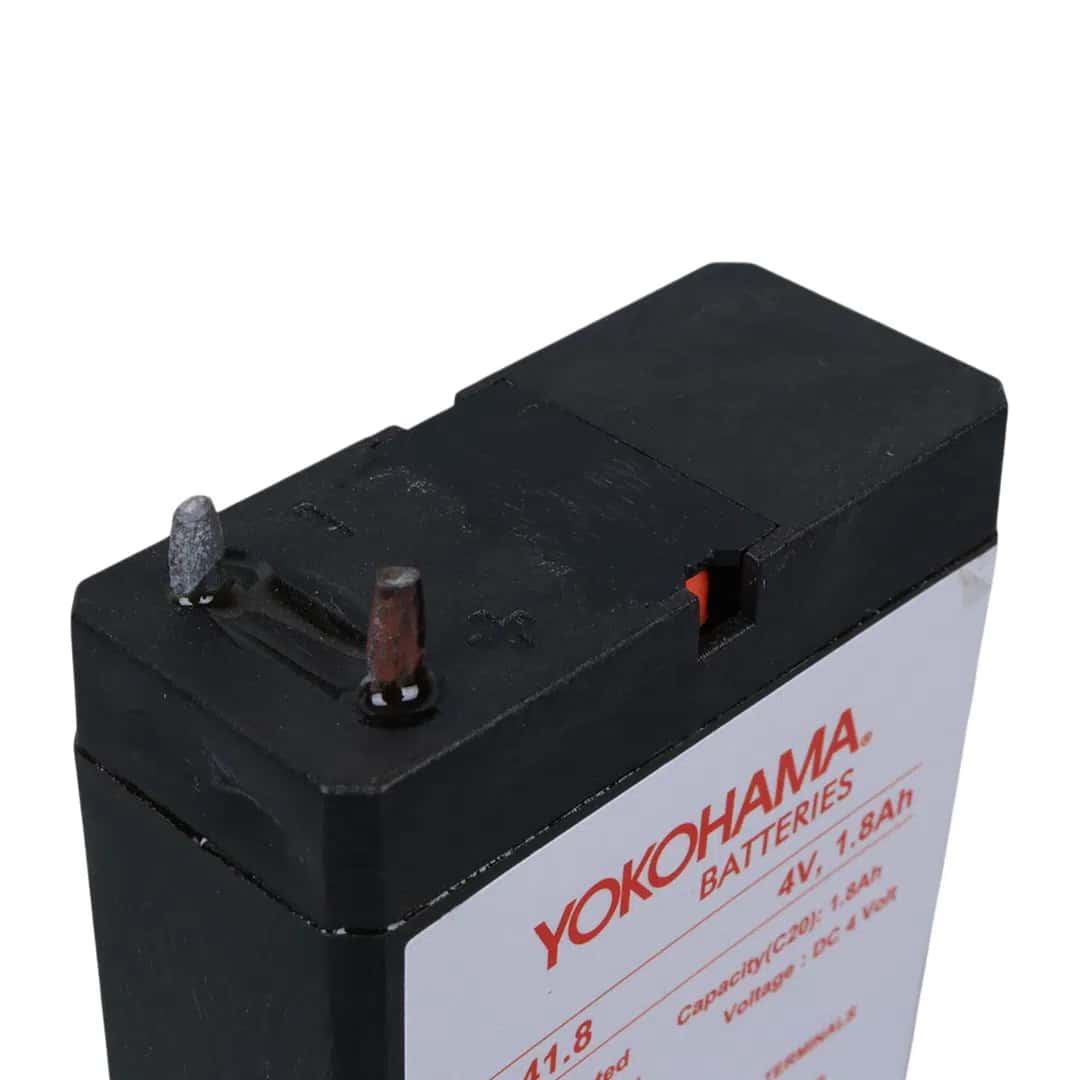 Yokohama YH-41.8 4 Volt - 1.8 Amper Akü (50x76x22 mm) - Seyyar Elektronik