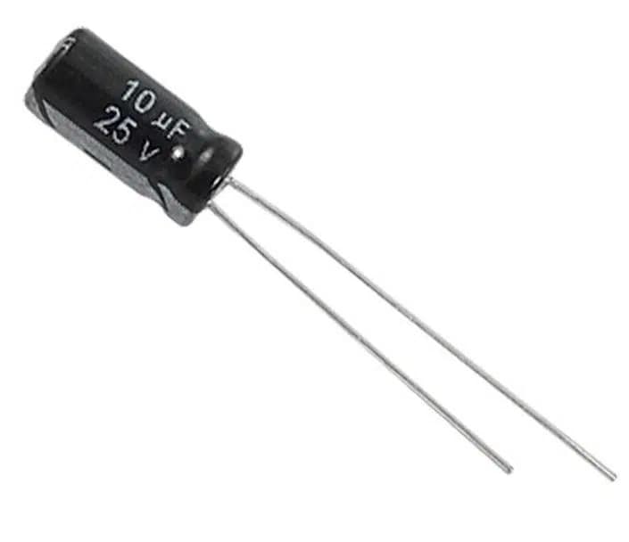 10 MF 25 V Kondansatör - Seyyar Elektronik