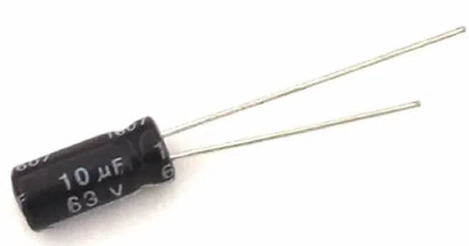 10 MF 63 V Kondansatör - Seyyar Elektronik