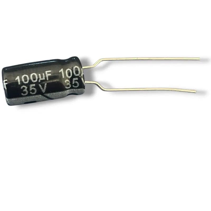 100 MF 35 V Kondansatör - küçük görsel 2