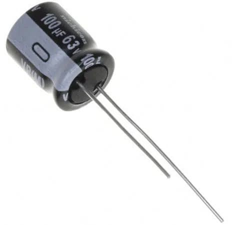 100 MF 63 V Kondansatör - Seyyar Elektronik