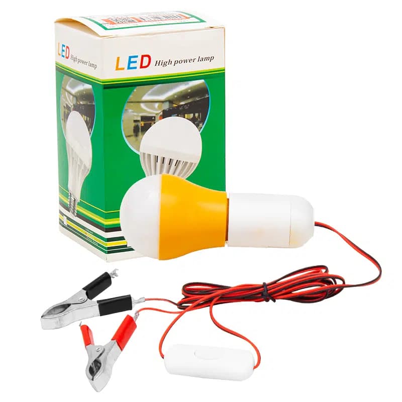 12 V Led Ampul Akü Maşalı Powermaster - küçük görsel 2