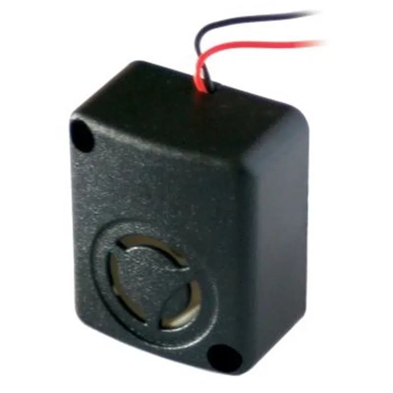 12 Volt Dc Devreli Kablolu Siren Ses Buzzer IC-221A - Seyyar Elektronik