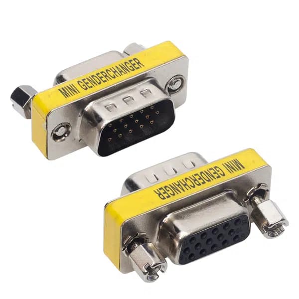 15 Pin Erkek Dişi VGA Çevirici Konnektör - Seyyar Elektronik