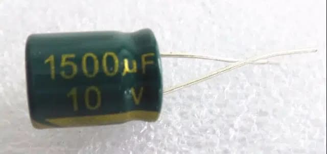 1500 MF 10 V Kondansatör - Seyyar Elektronik