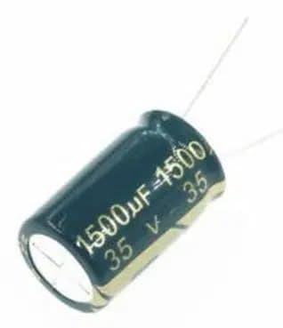 1500 MF 35 V Kondansatör - Seyyar Elektronik