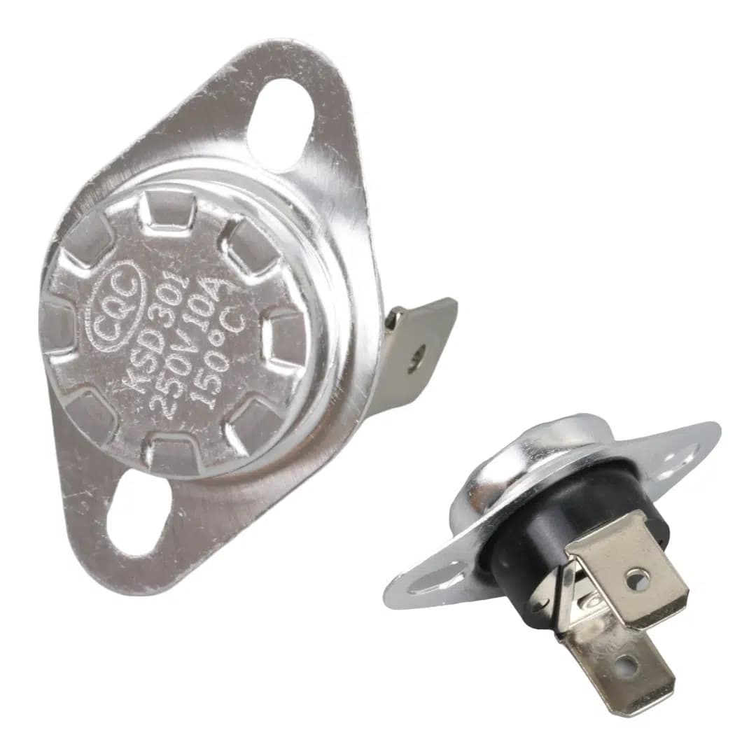 150°C NC (Normalde Kapalı) KSD301 Bimetal Termostat - Seyyar Elektronik