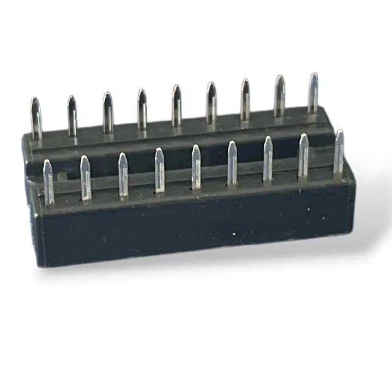 18P Pin DIP Entegre Soketi Geniş Tip (600 mil) Hassas Temaslı Konnektör - küçük görsel 2