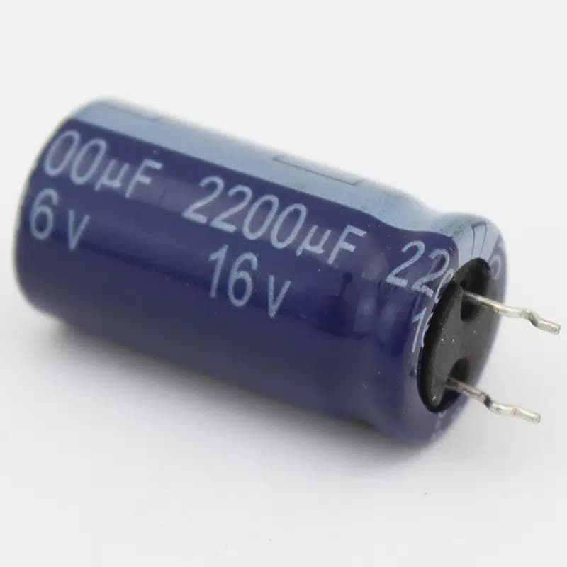 2200 MF 16 V Kondansatör - Seyyar Elektronik