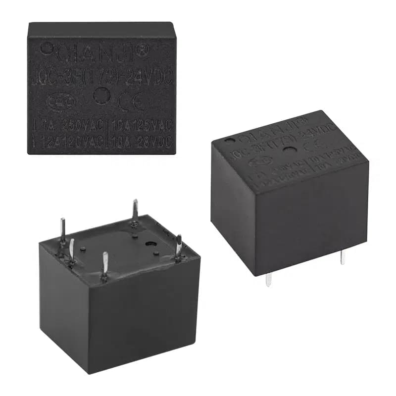 24V Röle Tek Kontak 5 Bacak - Seyyar Elektronik