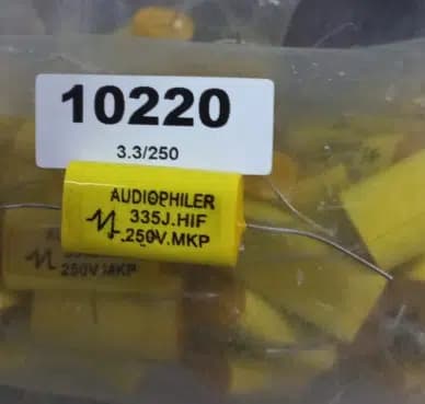 3,3 MF 250 V Kondansatör - küçük görsel 2