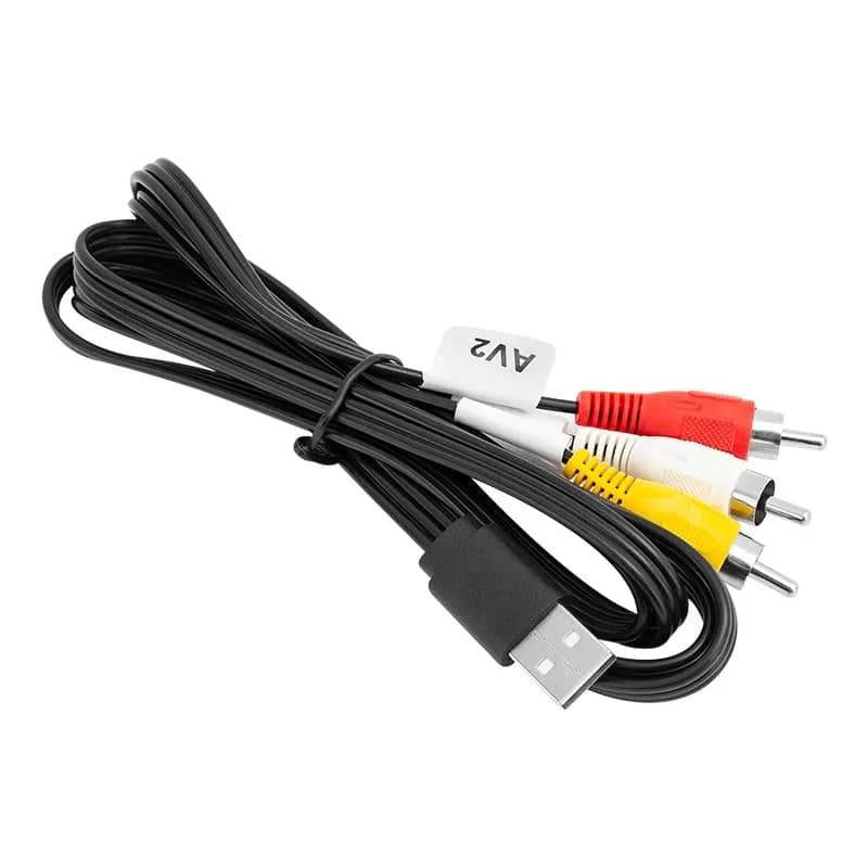 3 RCA Usb Çevirici 1.2 Metre Kablo - küçük görsel 2