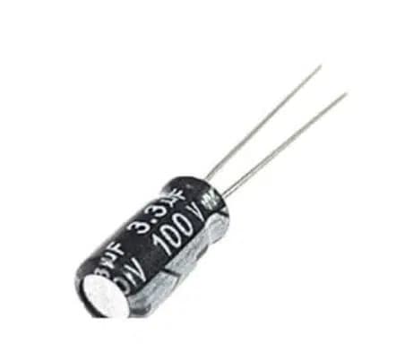 33 MF 100 V Kondansatör - Seyyar Elektronik