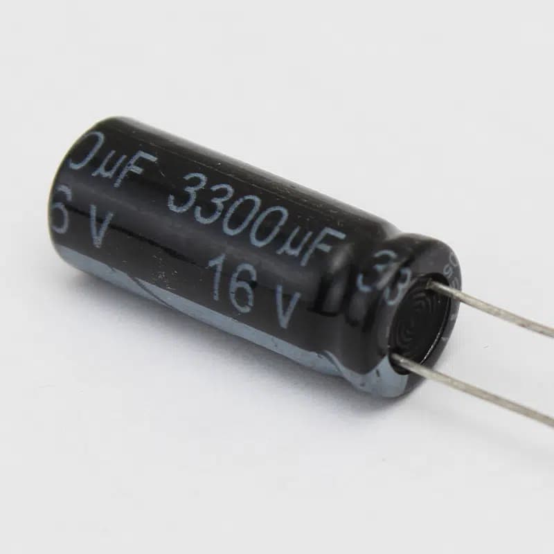 3300 MF 16 V Kondansatör - Seyyar Elektronik