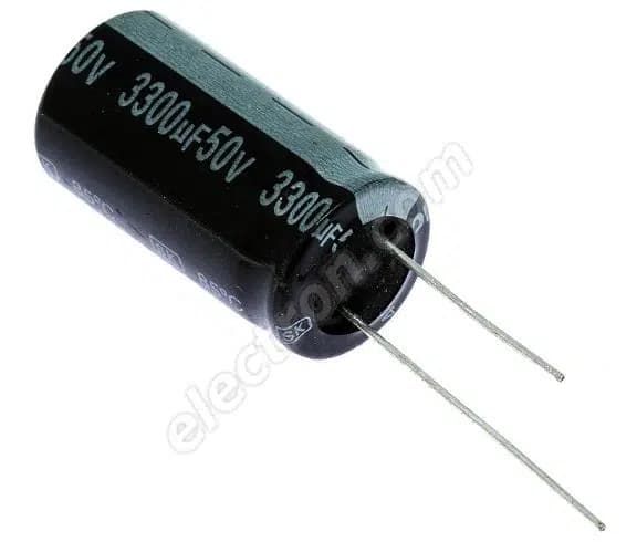 3300 MF 50 V Kondansatör - Seyyar Elektronik