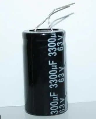 3300 MF 63 V Kondansatör - Seyyar Elektronik