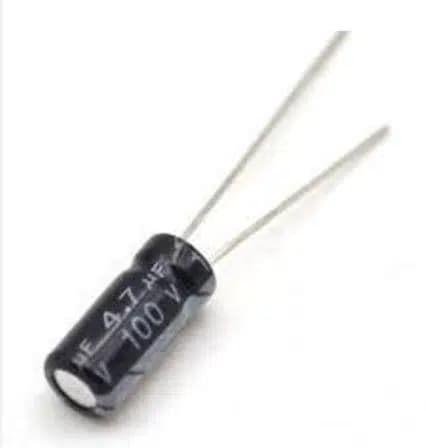 4,7 MF 100 V Kondansatör - Seyyar Elektronik