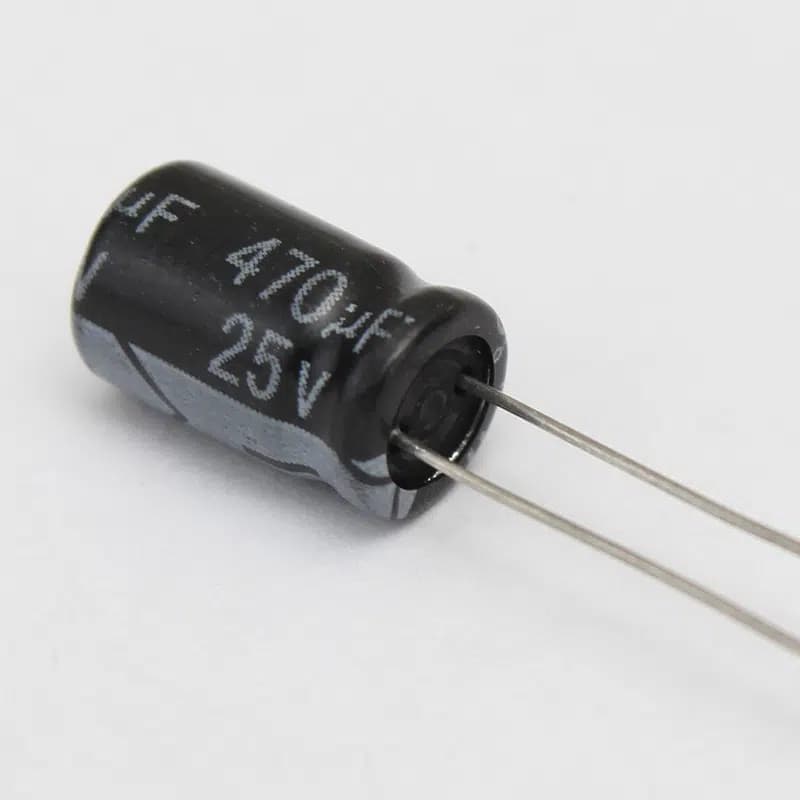 470 MF 25 V Kondansatör - Seyyar Elektronik
