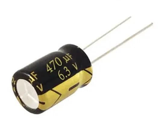 470 MF 6.3 V Kondansatör - Seyyar Elektronik